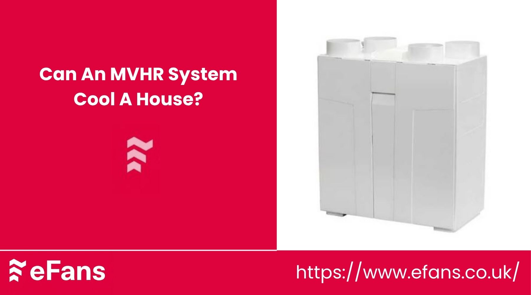 Can An MVHR System Cool A House? | eFans Direct Ltd