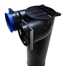 Quiet-Vent 75mm plenum for ducting accessories, shown in a close-up image highlighting its connection points and durable construction.