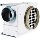 Elta SANO IPIV LOFT H positive input ventilation unit with heater mounted in loft space, providing fresh air circulation and heating.