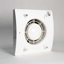 Elta FLUX HR 100 heat recovery unit with 100mm diameter, compact design, showing the heat exchanger and airflow components.