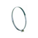 Domus 125-UNI universal hose clip for ducting accessories, showing a metal clamp used to secure flexible ducts.