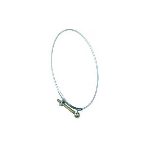 Domus Ventilation 127-4 duct clip for 100mm ducting, metal clamp used to secure ventilation ducts in ducting accessories.