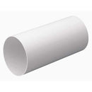 Domus Ventilation rigid round plastic ducting with 150mm diameter and 0.35m length, shown in a straight section.