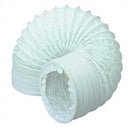 Flexible 100mm diameter Domus EasiPipe ducting hose, 45 meters long, suitable for ventilation and air ducting applications.