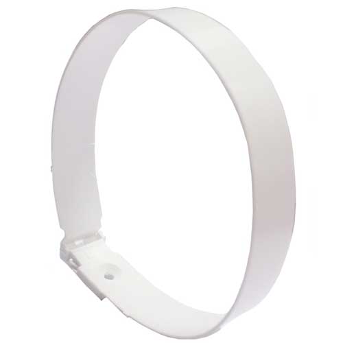 Domus 496 Pipe Fastener, 100mm ducting accessory for secure pipe installation, made by Domus Ventilation.