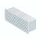 Domus Ventilation 501W airbrick and damper for 125mm ducting, showing metal grille and adjustable damper mechanism.