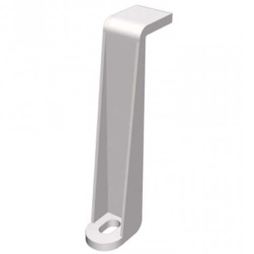 Domus MegaDuct 220 Channel Clip for ducting accessories, made by Domus Ventilation, shown attached to ducting system.