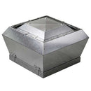 Elta Clearflow CF450 roof fan with 450mm diameter, single-phase AC ventilation unit with metal blades and sturdy housing.