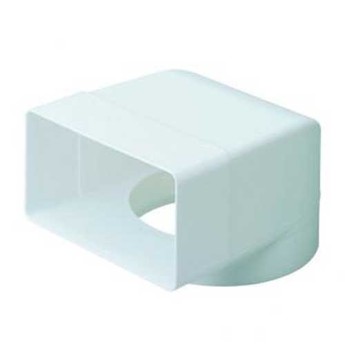 Domus Ventilation DD040 elbow bend and spigot for ducting accessories, showing metal fittings and connection points.