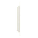White eFans egg crate grille for ceiling or wall mounting, made of durable material with a decorative pattern.