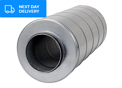 Systemair LDC Circular Silencer (100mm Dia) - eFans Direct Ltd -8180 – 5188 - 5189 -5996