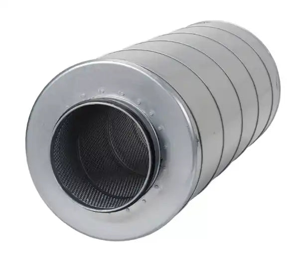 Systemair LDC Circular Silencer 200mm Dia x 900mm Long