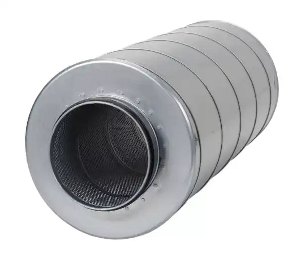 Systemair LDC Circular Silencer 100mm Dia x 300mm Long