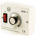 S&P REB-1 230V single-phase speed controller with control knob and wiring terminals for industrial motor regulation.