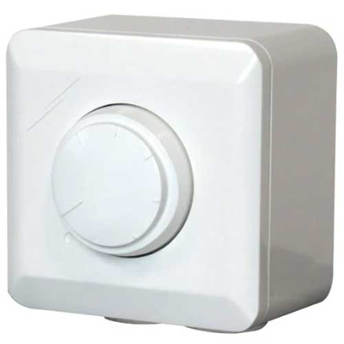 Vent-Axia SC5001 single phase electronic speed controller with 1.5amp capacity, shown in image.