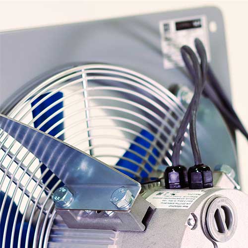 Elta SCP250EC Compact Plate Axial Fan Single Phase EC - 250mm