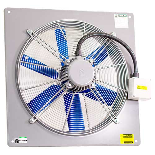 Elta SCP250 Compact Plate Axial Fan Three Phase AC - 250mm