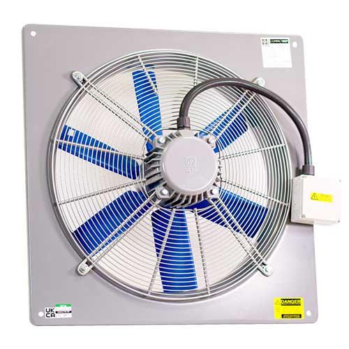 Elta SCP350/4-3AC Compact Plate Axial Fan Three Phase AC - 350mm