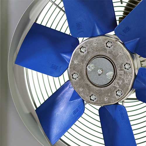Elta SCP350/4-3AC Compact Plate Axial Fan Three Phase AC - 350mm