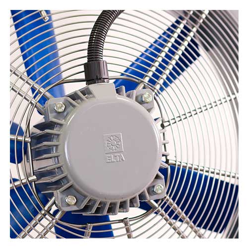 Elta SCP400 Compact Plate Axial Fan Single Phase AC - 400mm