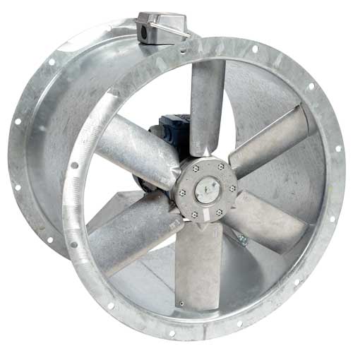Elta SLC500 Revolution Long Cased Axial Fan Three Phase AC - 500mm - eFans Direct Ltd