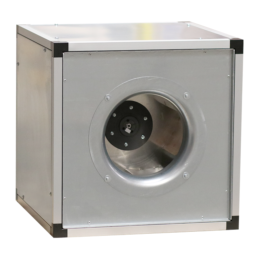 Elta SQU50/350-4-3 Qube Centrifugal Box Fan Three Phase AC - 350mm
