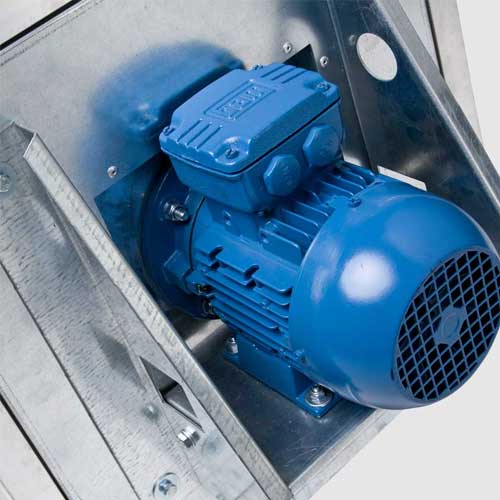 Elta Slim Qube SSQU2 High Temperature Fan Three Phase AC - 500mm