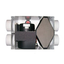 Vent-Axia HR100R heat recovery unit with top access, showing internal components and ventilation system for efficient heat exchange.