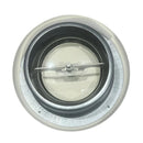 Metal air valve diffuser from eFans, 100mm extract valve with fixing for ventilation or air circulation systems.
