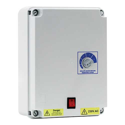 Elta Single Phase 5-Step Transformer Controller 149-TC18 8 Amp - eFans Direct Ltd