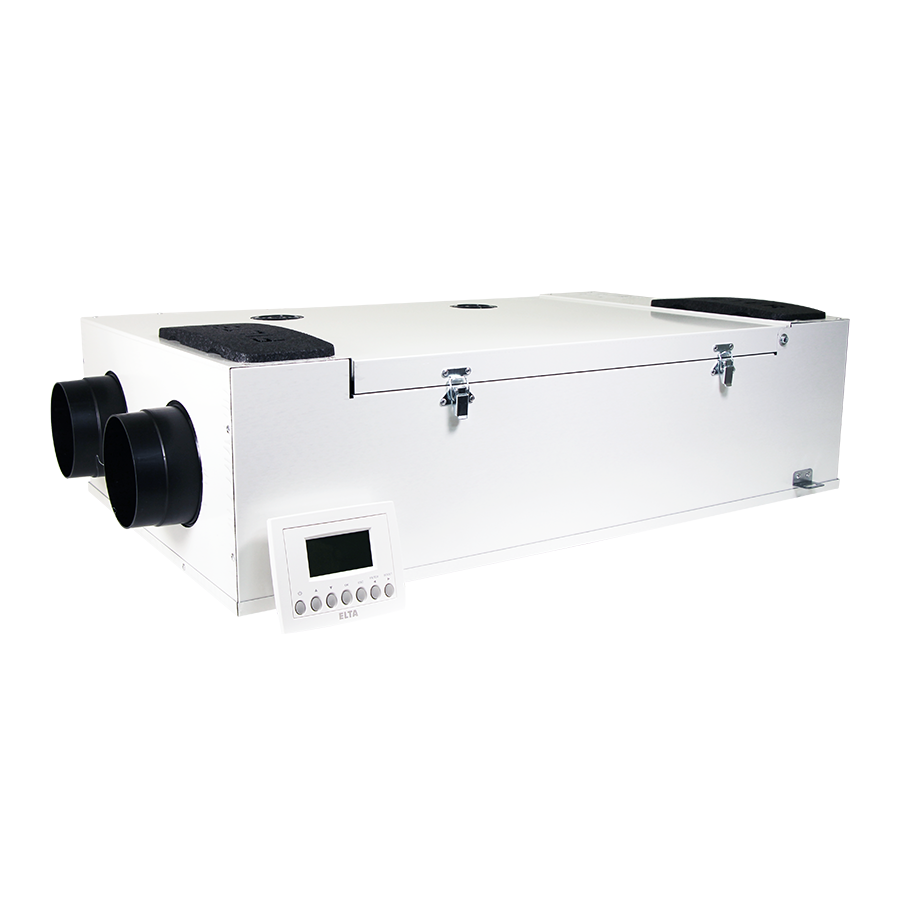 Elta HAVA180H Horizontal MVHR Heat Recovery Unit - 209 m³/h