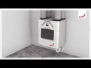 Zehnder ComfoAir Q600 Heat Recovery Unit With Heater - 471502024
