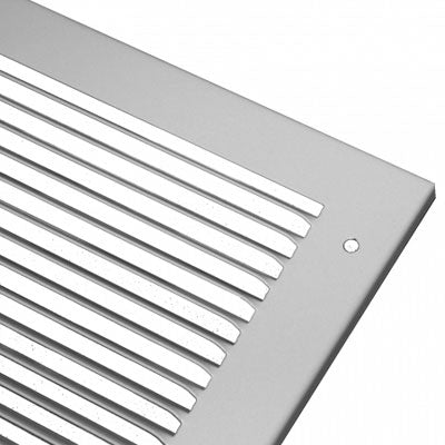 eFans pressed steel grille wall or door mount, 200mm x 200mm, with a durable, vented design for ventilation and airflow.