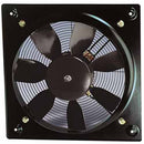 S&P HCBB/4-500 500mm single-phase axial plate fan with metal blades and housing for industrial ventilation.