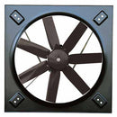 S&P HCBT/4-800/H-AX three-phase 800mm plate axial fan with metal blades and motor housing for industrial ventilation