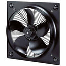 S&P HXBR/4-315-A 315mm single-phase plate axial fan with metal blades and housing, designed for efficient airflow.