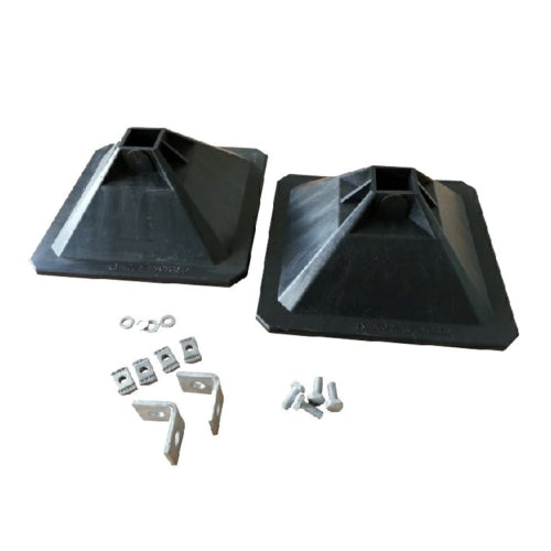 StrutFoot H Frame Kit 305mm supports and fixings for structural stability, featuring sturdy H-shaped metal supports.