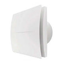 Systemair BF Silent bathroom extractor fan, 100mm axial fan with quiet operation and modern design for ventilation.