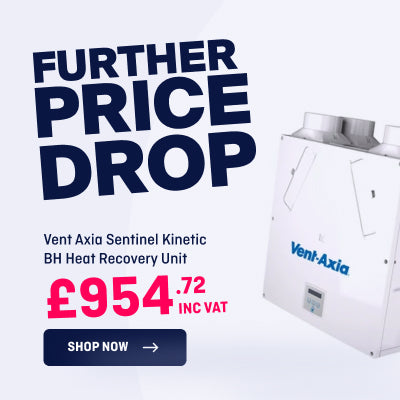 Vent-Axia Lo-Carbon Sentinel Kinetic Horizontal Heat Recovery Unit 300