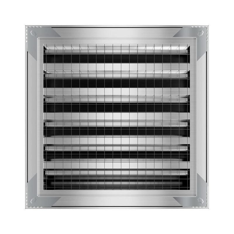 Aluminium Square Weather Louvre External | eFans Direct Ltd