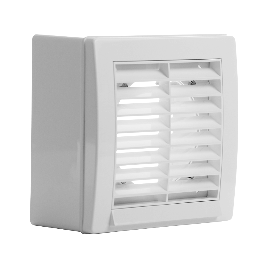 Elta 410-WKG100 Window Kit with External Fixed Grille - 100mm