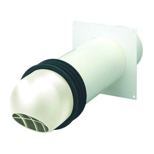 Domus 150mm high-rise round cowl installation kit for ducting accessories, featuring durable construction and easy-to-install design.