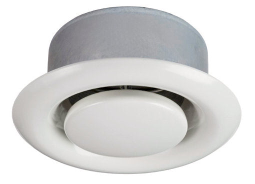 Air Valve Extract Ceiling or Wall Mounted in White Finish - eFans Direct Ltd