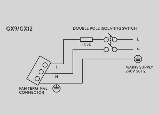 Xpelair GXC9 Window Mounted Fan with Pullcord 89995AW - eFans Direct Ltd