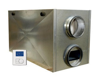 Systemair Villavent BF VR 700 E and DC replacement filter set showing multiple air filters for ventilation systems.