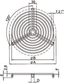 Systemair SG Protection Guard Grille - eFans Direct Ltd