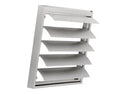 Systemair VK Gravity Louvre Shutter, weather louver with adjustable blades for ventilation and weather protection.