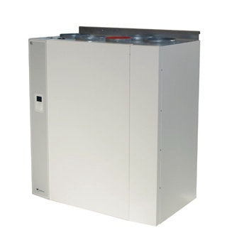 Systemair Villavent VR 400 EV/EC and DCV/DE replacement filter set, showing filters with black frames and filter media.