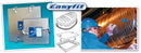 Easyfit square and circular access doors for spiral ductwork, featuring tabbed design for easy installation and maintenance.