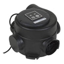 Greenwood CMEV.4eHT multivent central ventilation unit with humidity control and timer function, shown in a professional installation image.